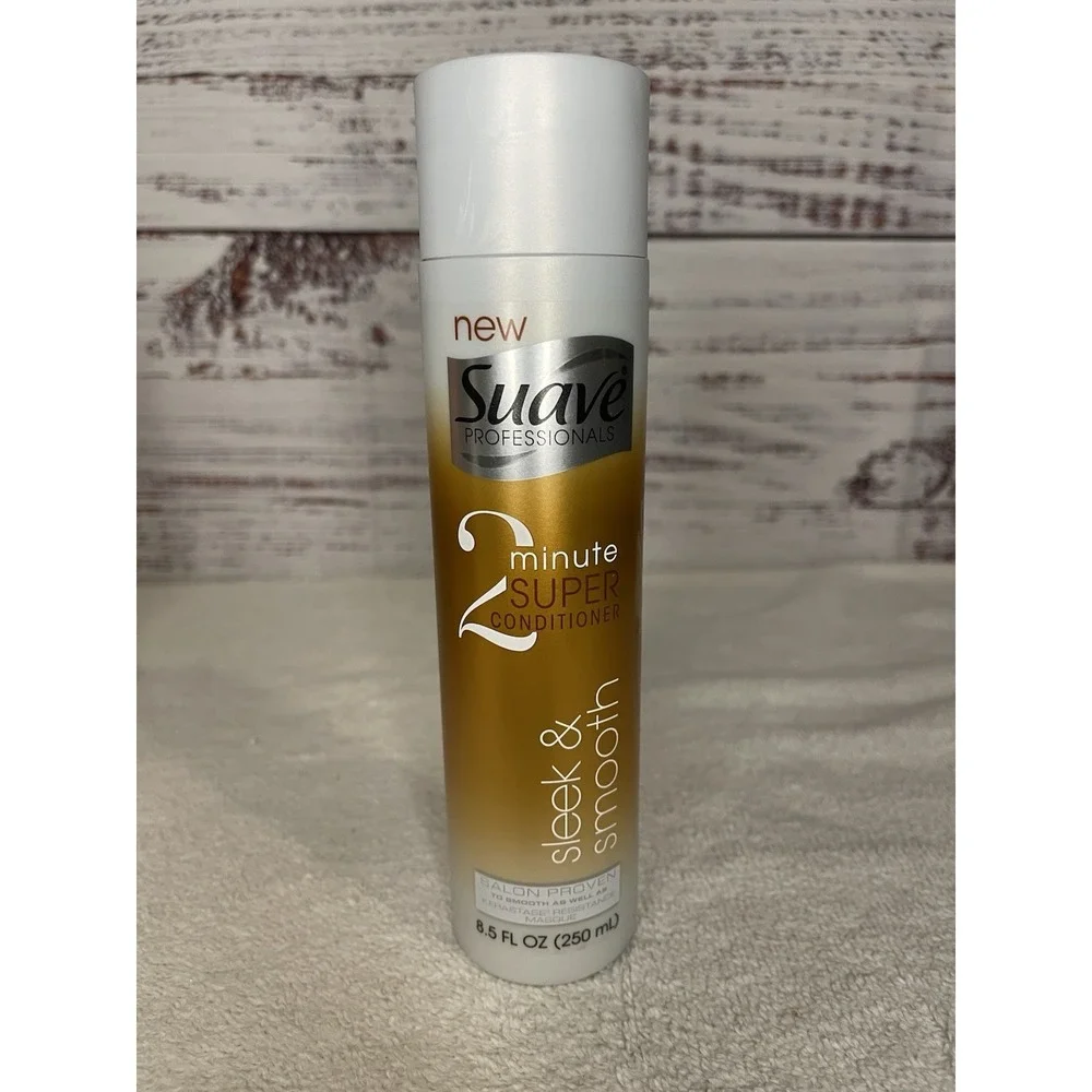 Suave - Sleek & Smooth‎ 2 Minute Super CONDITIONER 8.5 oz